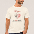Distance means so little Classic T-Shirt lifestyle mockup - WearMyVibe