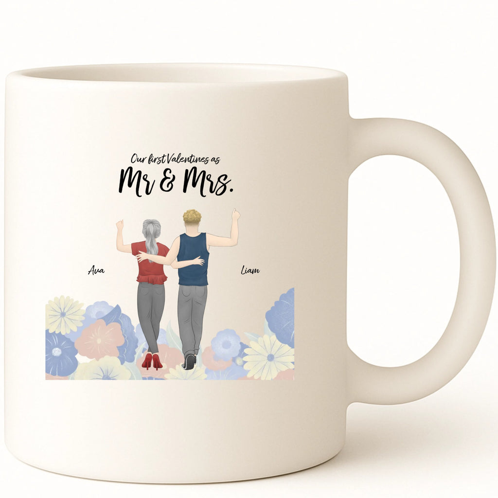 Our first valentines together Coffee Mug hero product mockup