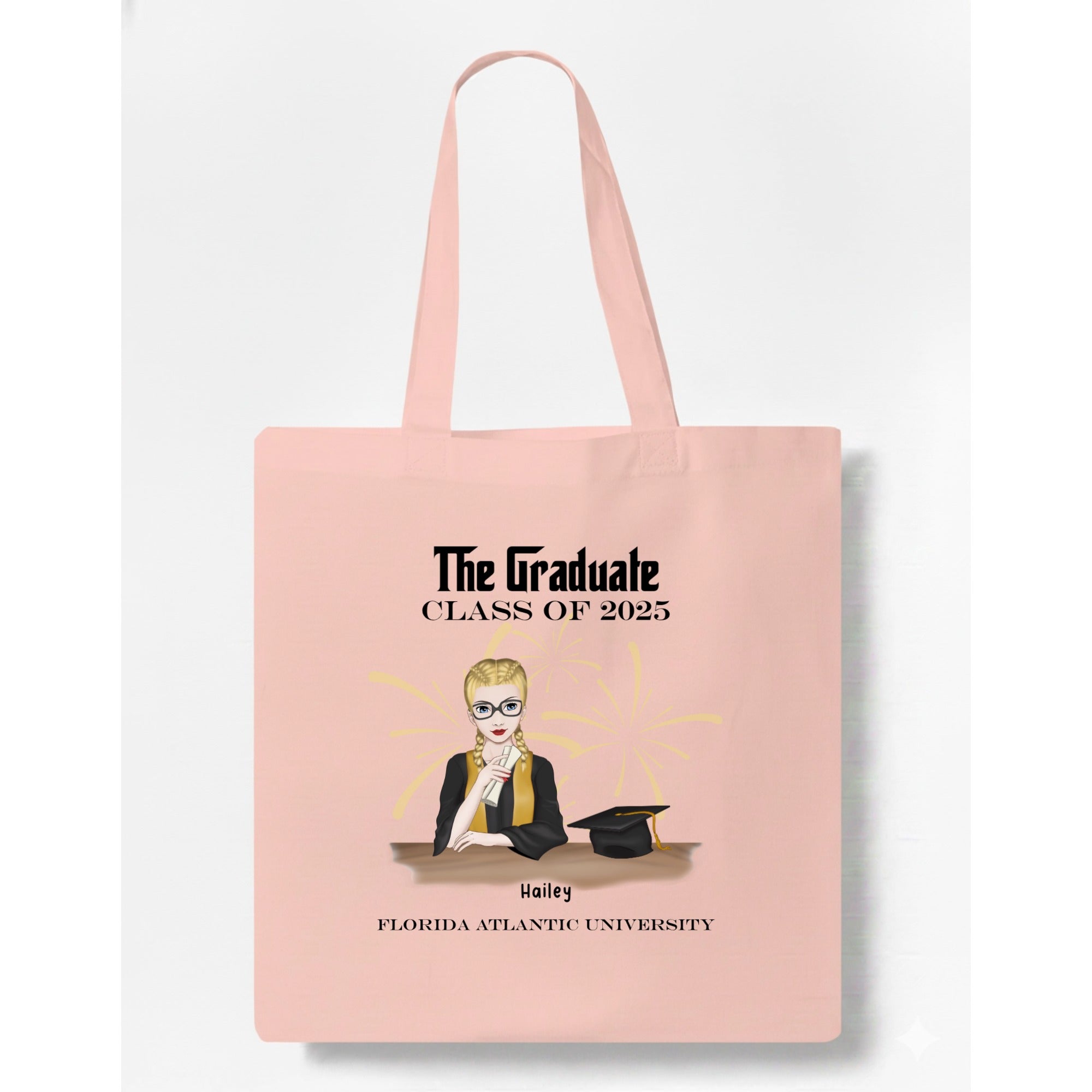 The Graduate Tote Bag hero product mockup