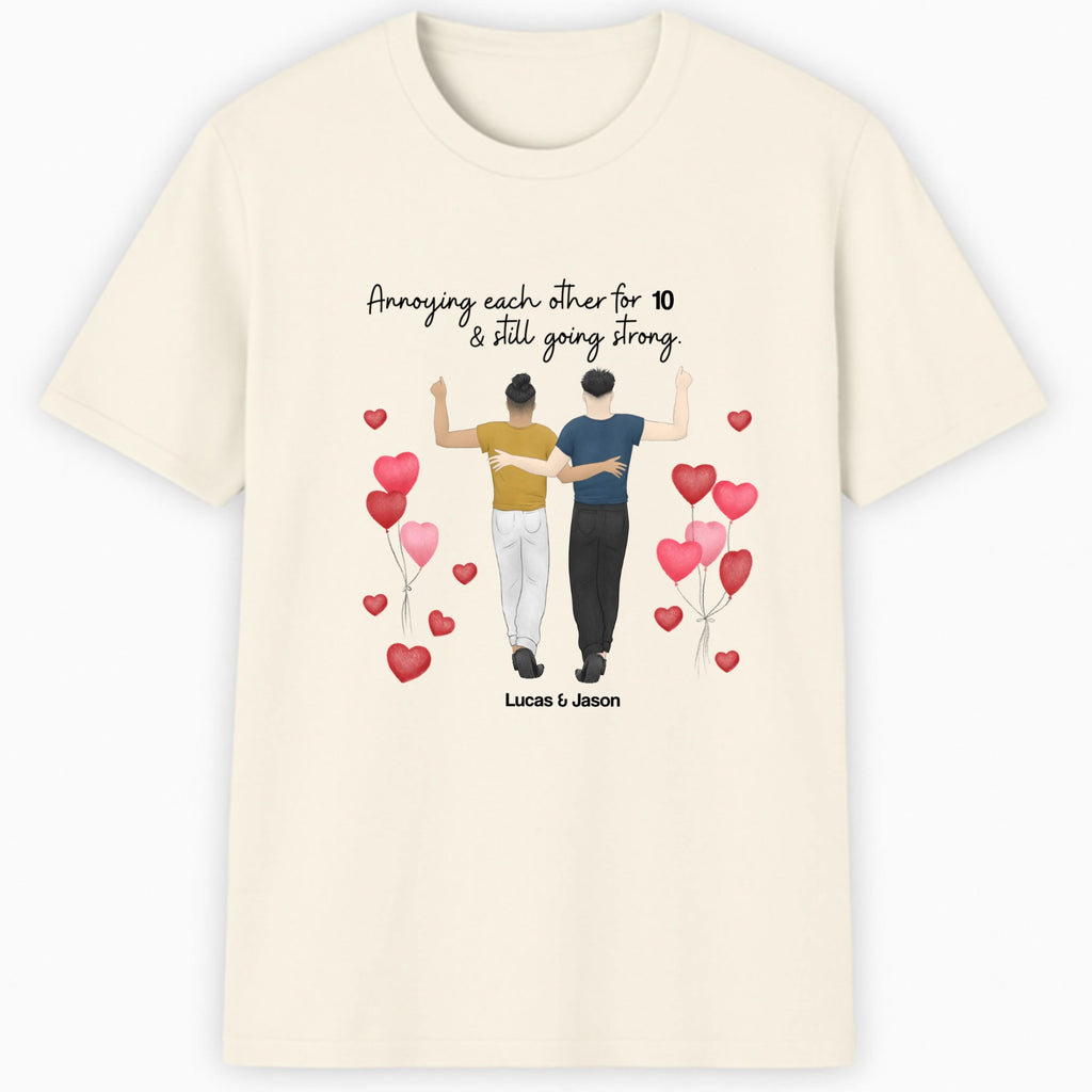 Annoying each other and still going strong Classic T-Shirt hero product mockup