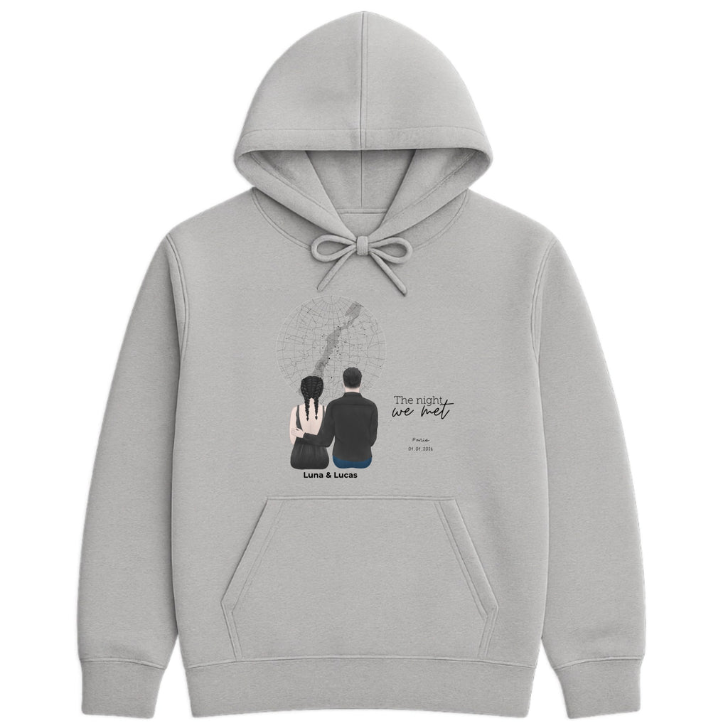 The night we met 2 Hoodie hero product mockup