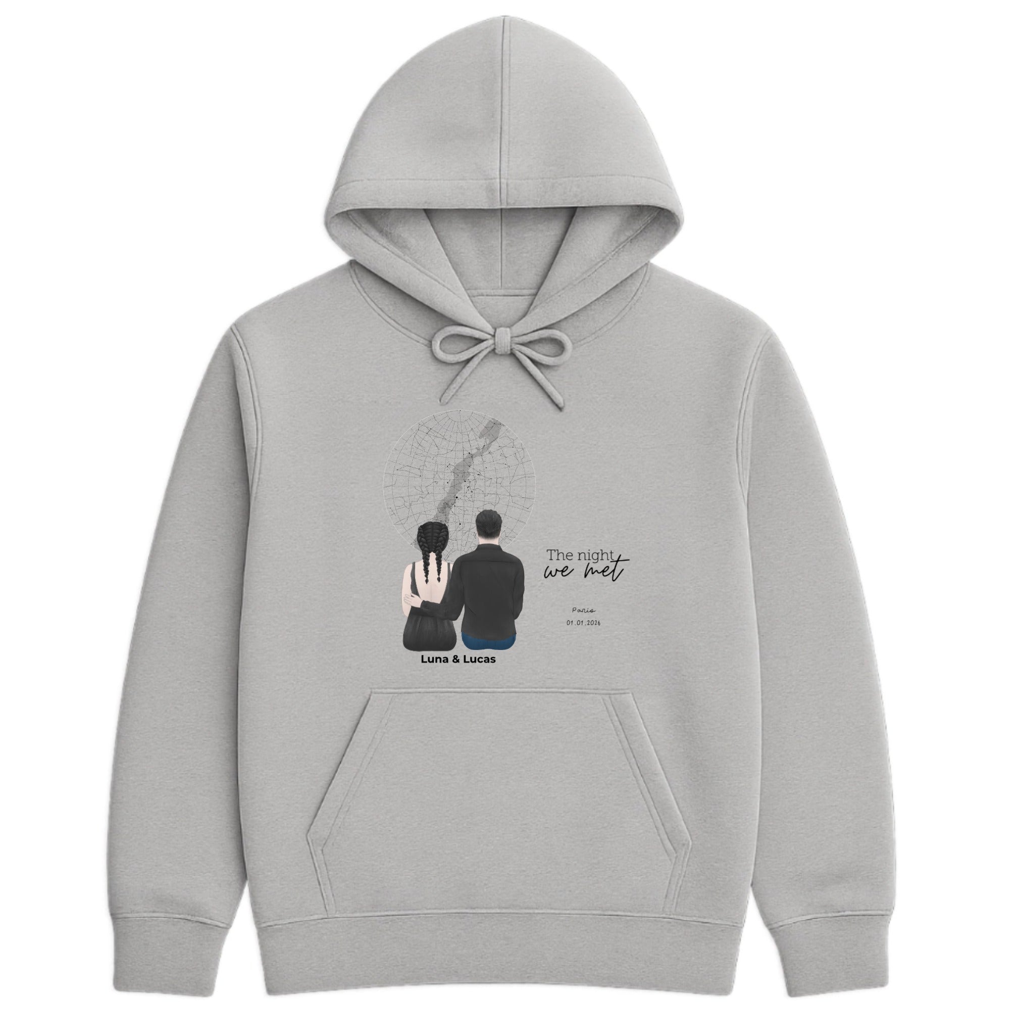The night we met 2 Hoodie hero product mockup