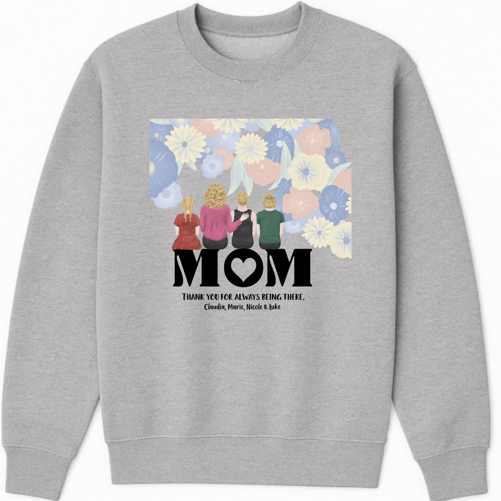 Mom, thank you for being there Sweatshirt color variation 1