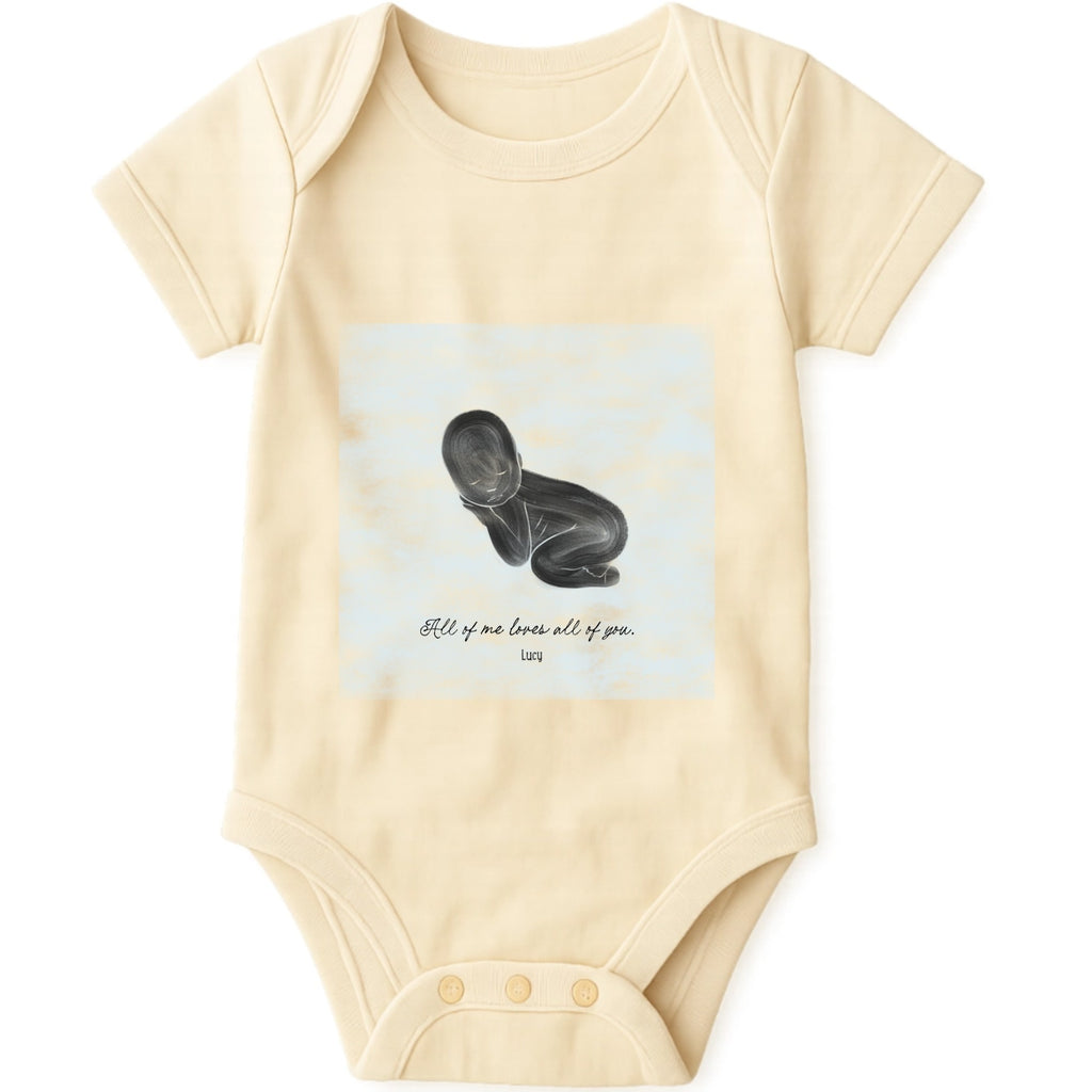 Baby momma Baby Onesie hero product mockup