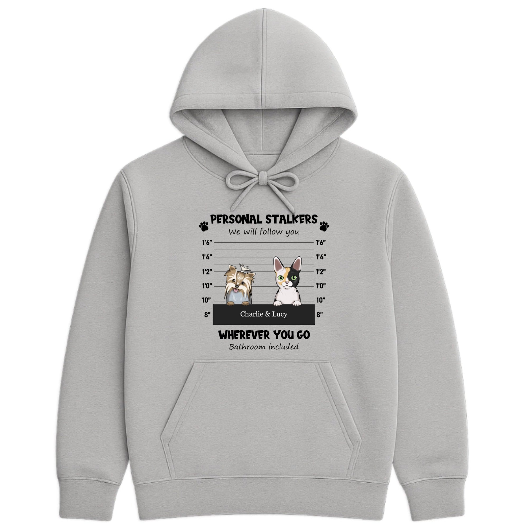 Personal Stalker Hoodie hero product mockup