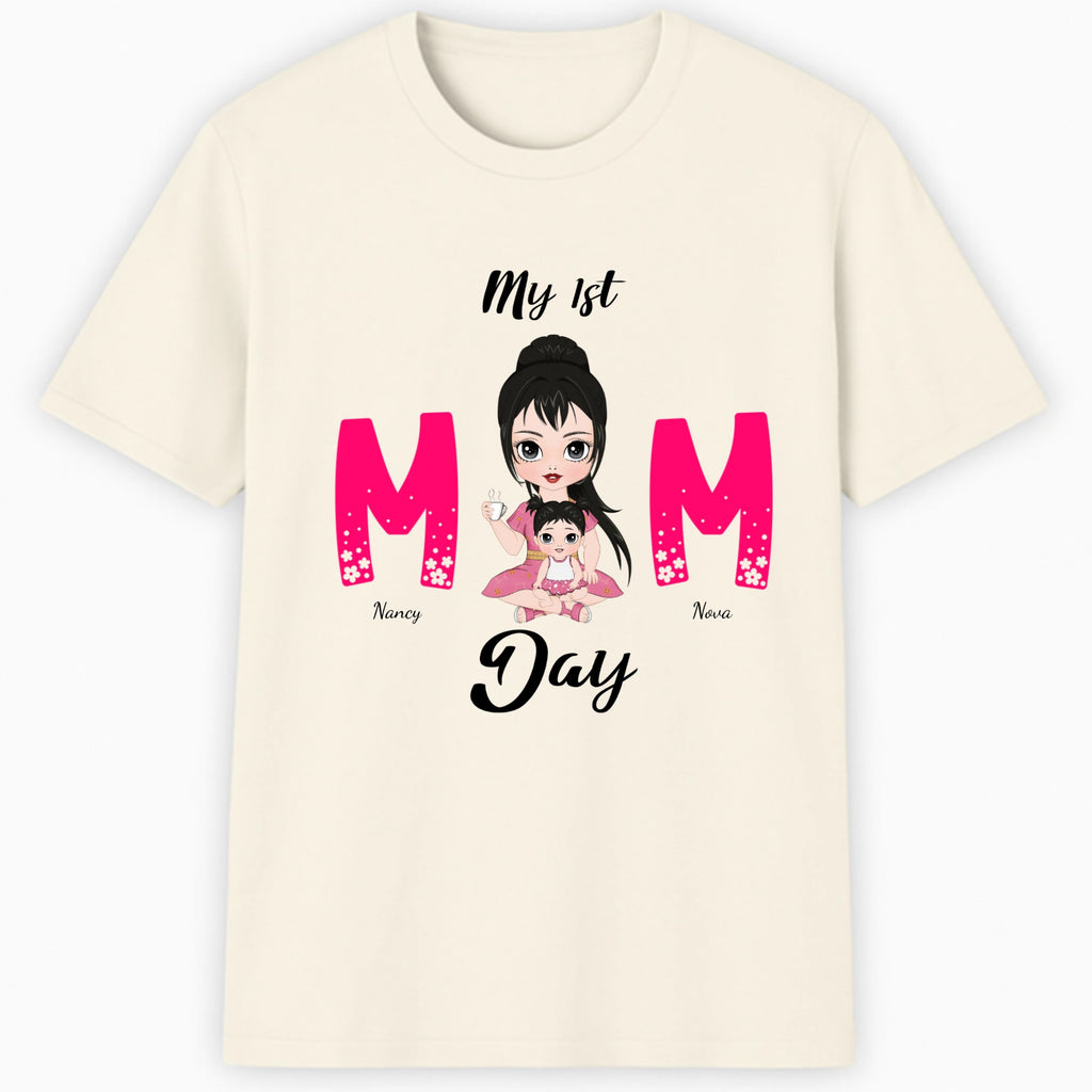 My 1st Mom Day Classic T-Shirt hero product mockup