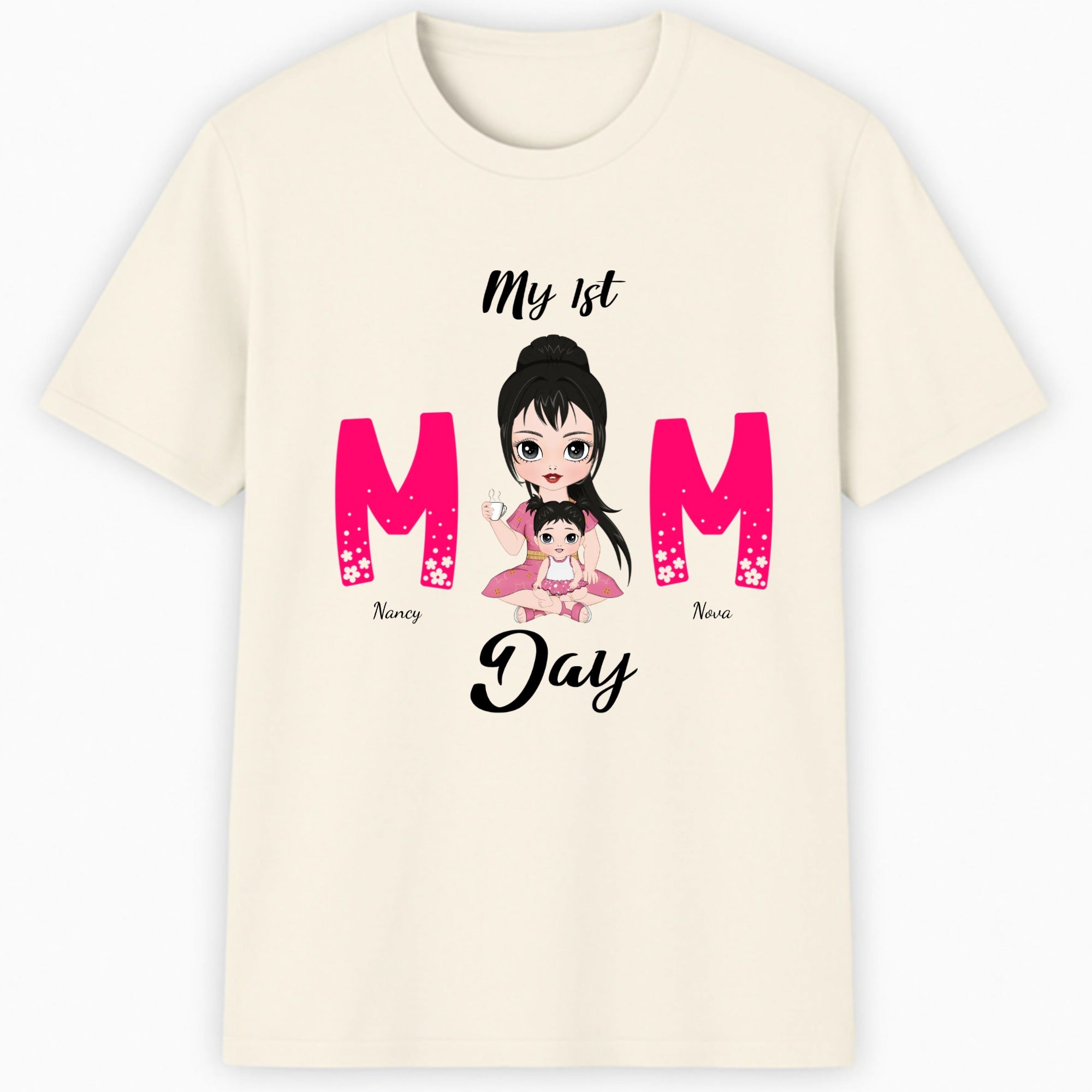 My 1st Mom Day Classic T-Shirt hero product mockup