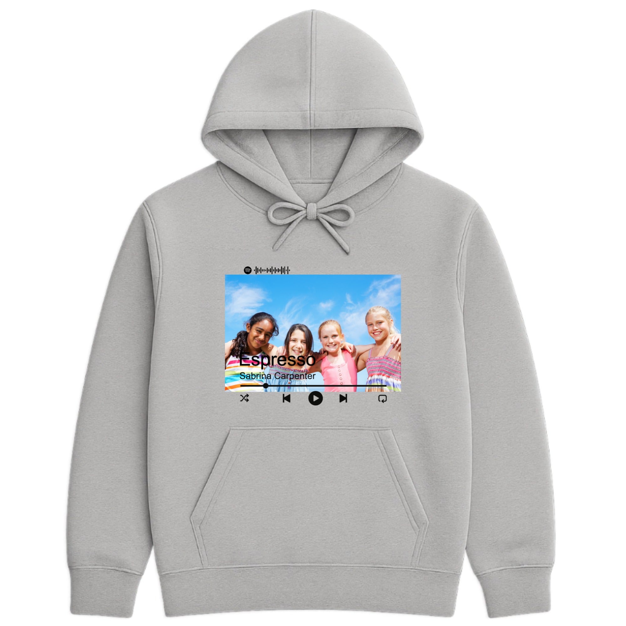 Our favorite song Hoodie hero product mockup