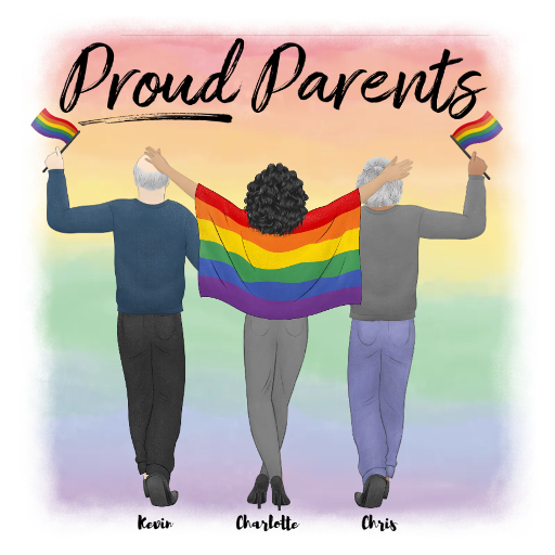 Proud parents Coffee Mug alternate product view 2