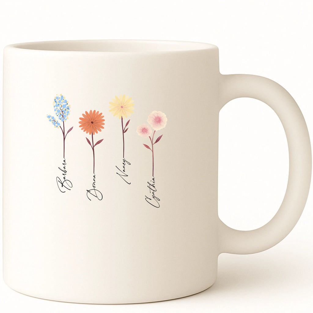 Our Garden Coffee Mug hero product mockup