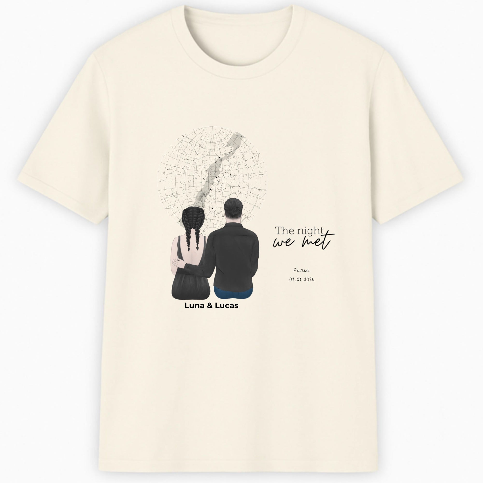 The night we met 2 Classic T-Shirt hero product mockup