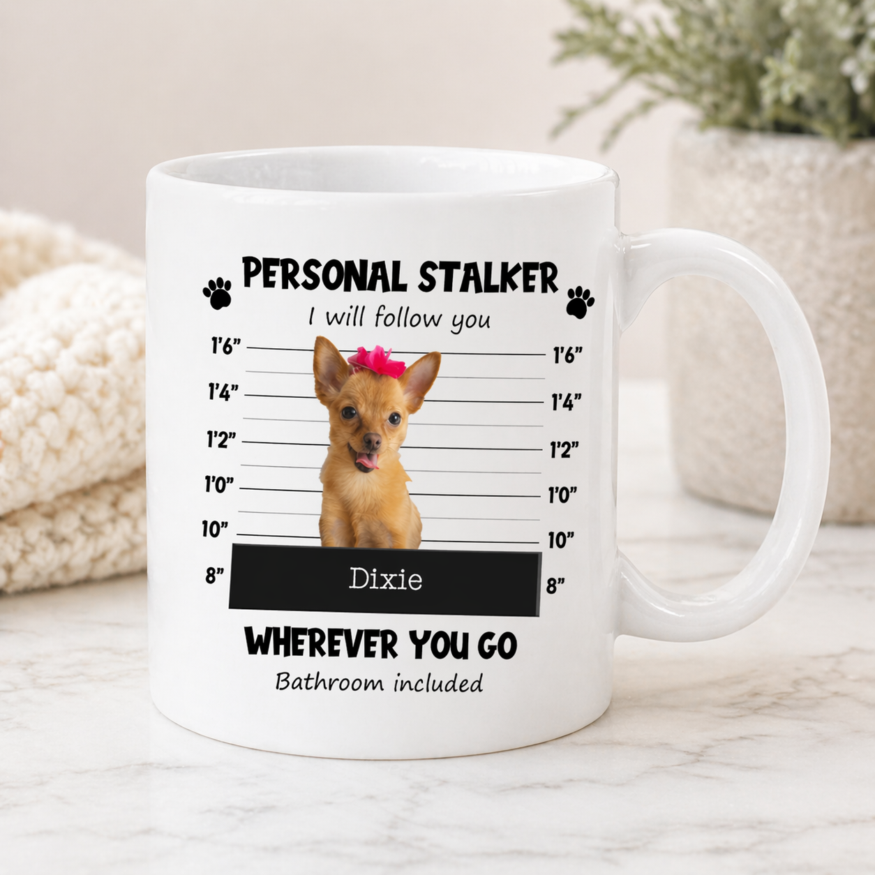 Mug Shot Coffee Mug hero product mockup