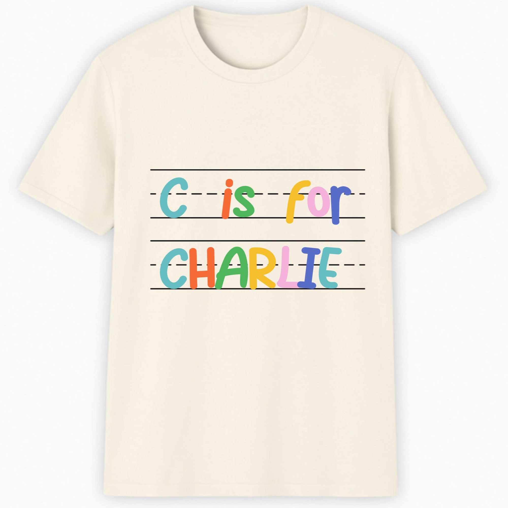 Y is for Your Name Classic T-Shirt hero product mockup