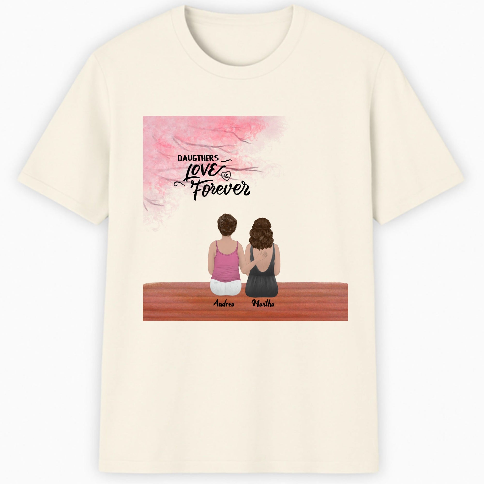 Daughters Love is Forever Classic T-Shirt color variation 1