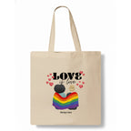 Happy pride Tote Bag hero product mockup