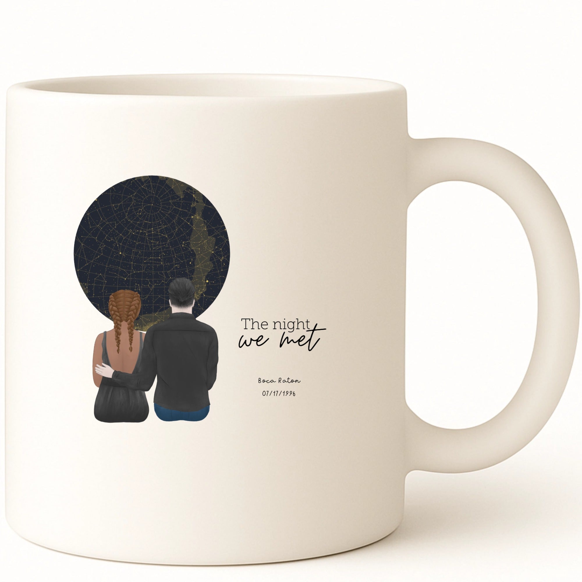The Night We Met Coffee Mug hero product mockup