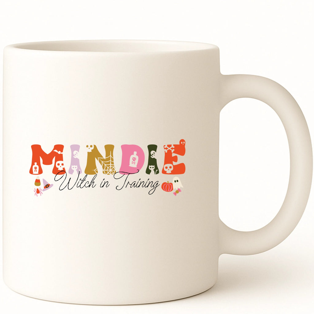 Spooky Cute Name Coffee Mug hero product mockup