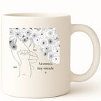 Momma's tiny miracle Coffee Mug hero product mockup