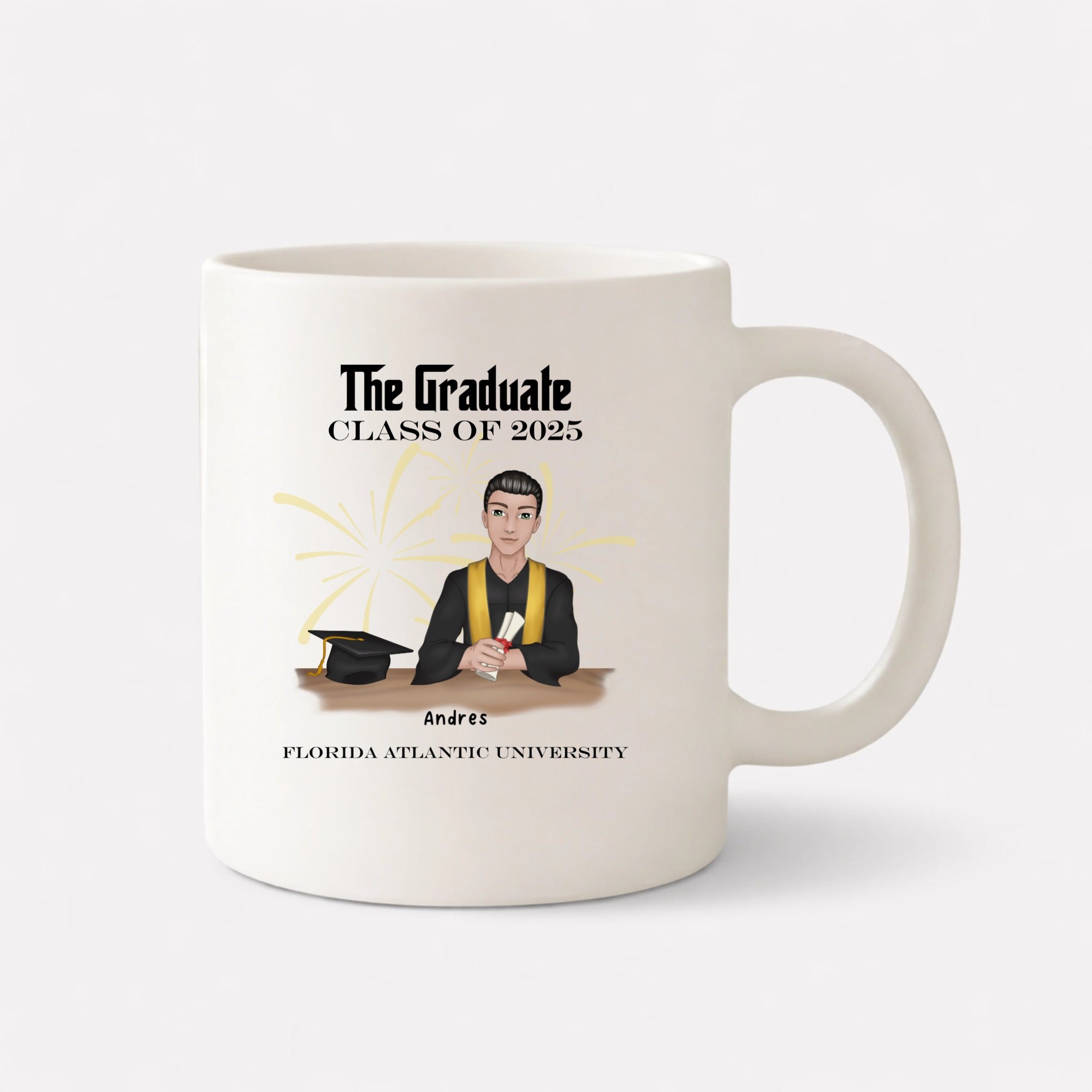 The Graduate Coffee Mug hero product mockup