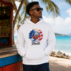 Haiti Football Hoodie hero product mockup