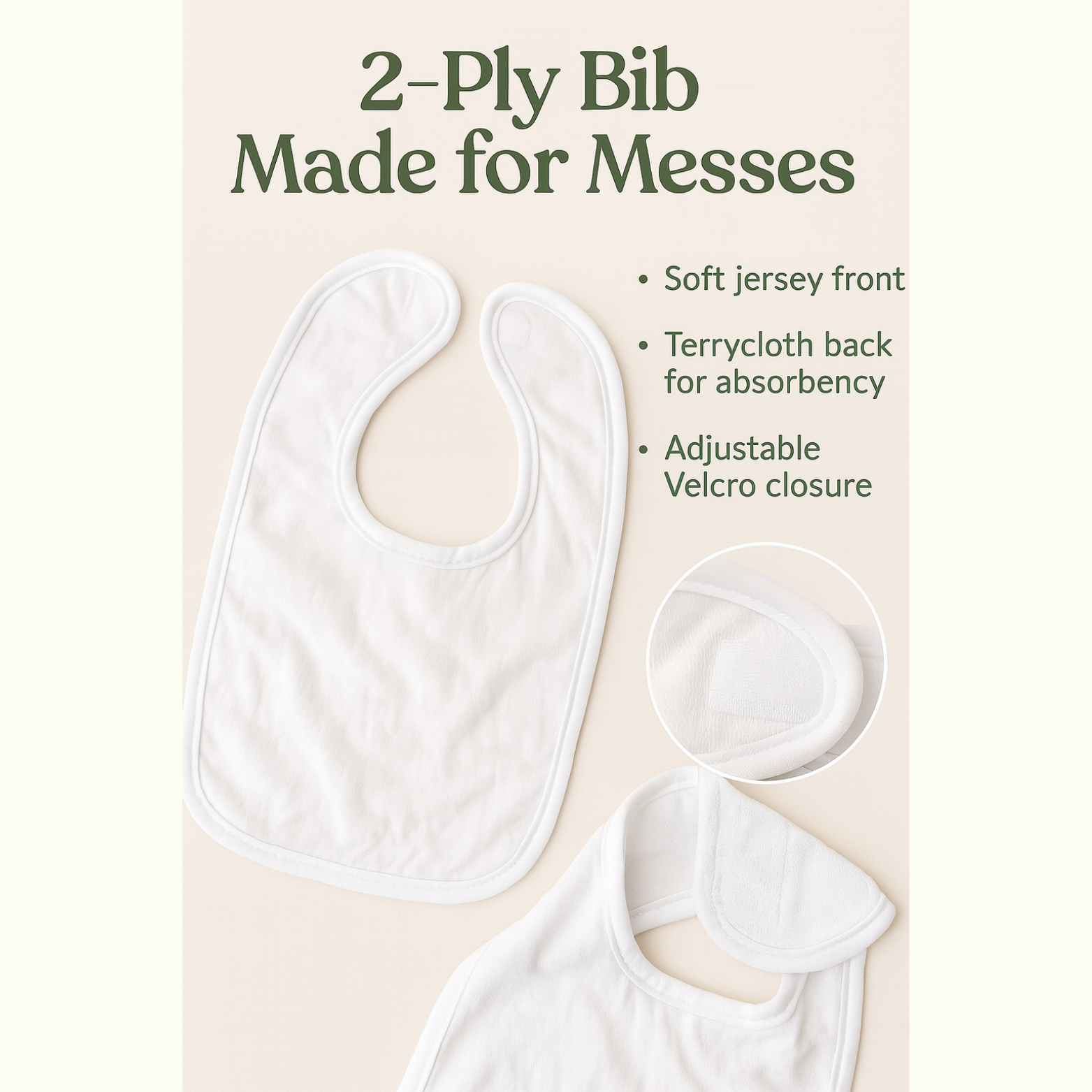 2-ply matching bib details
