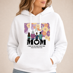 Mom, thank you for being there Hoodie hero product mockup