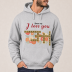 Reasons why I love you crossword Hoodie lifestyle mockup - WearMyVibe