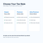 T-Shirt tier material comparison guide